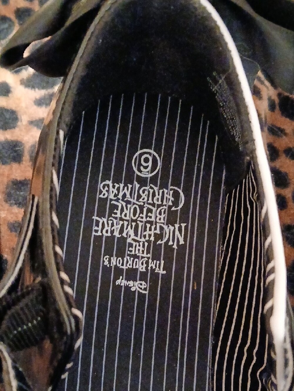 Disney The Nightmare Before Christmas Black & White Mary Jane Shoes - Picture 7 of 8